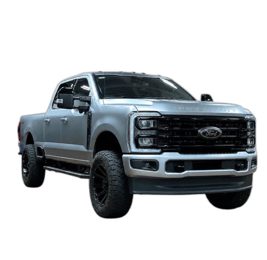XPEL PRIME CS window tint installed on a pickup truck